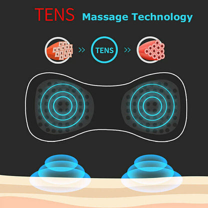 Electric Neck Massager Full Body Back Stimulator Pain Relief Device