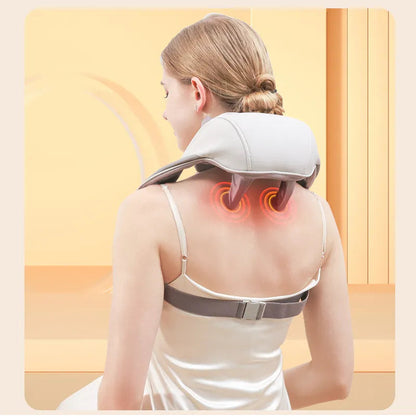 Neck Massager Air Compression for Circulation Relaxation Neck & Shoulder Massage