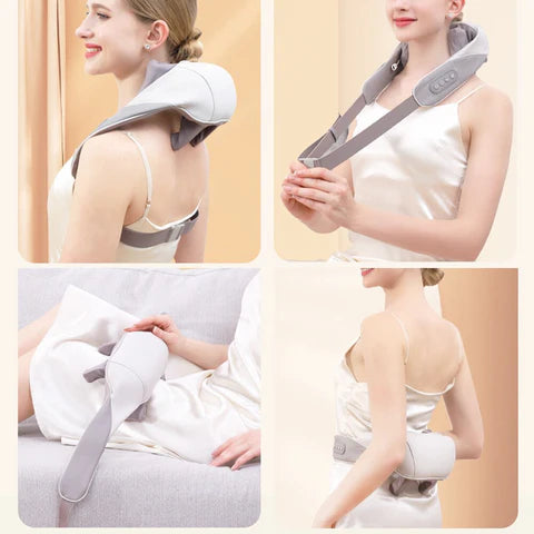 Neck Massager Air Compression for Circulation Relaxation Neck & Shoulder Massage